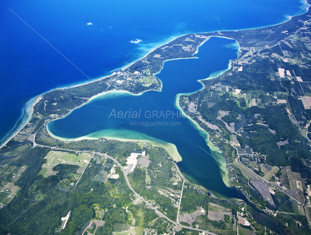 North Lake Leelanau in Leelanau County, Michigan